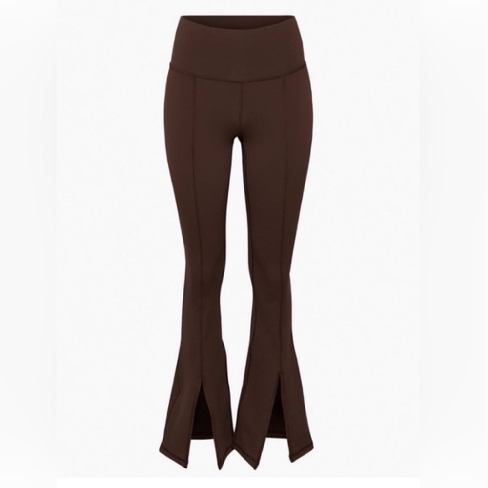 TnaAction™ Split Hi-Rise‎ Long Legging - Size Small Brown Flared Women's Pants